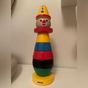 Vintage Brio Stacking Clown Classic